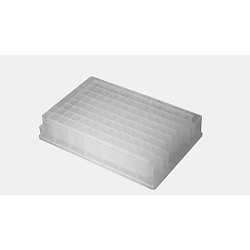 Greiner Bio-One 651201 Natural Polypropylene Microplate Chimney Style Conical Bottom 96 Well Pack of 100