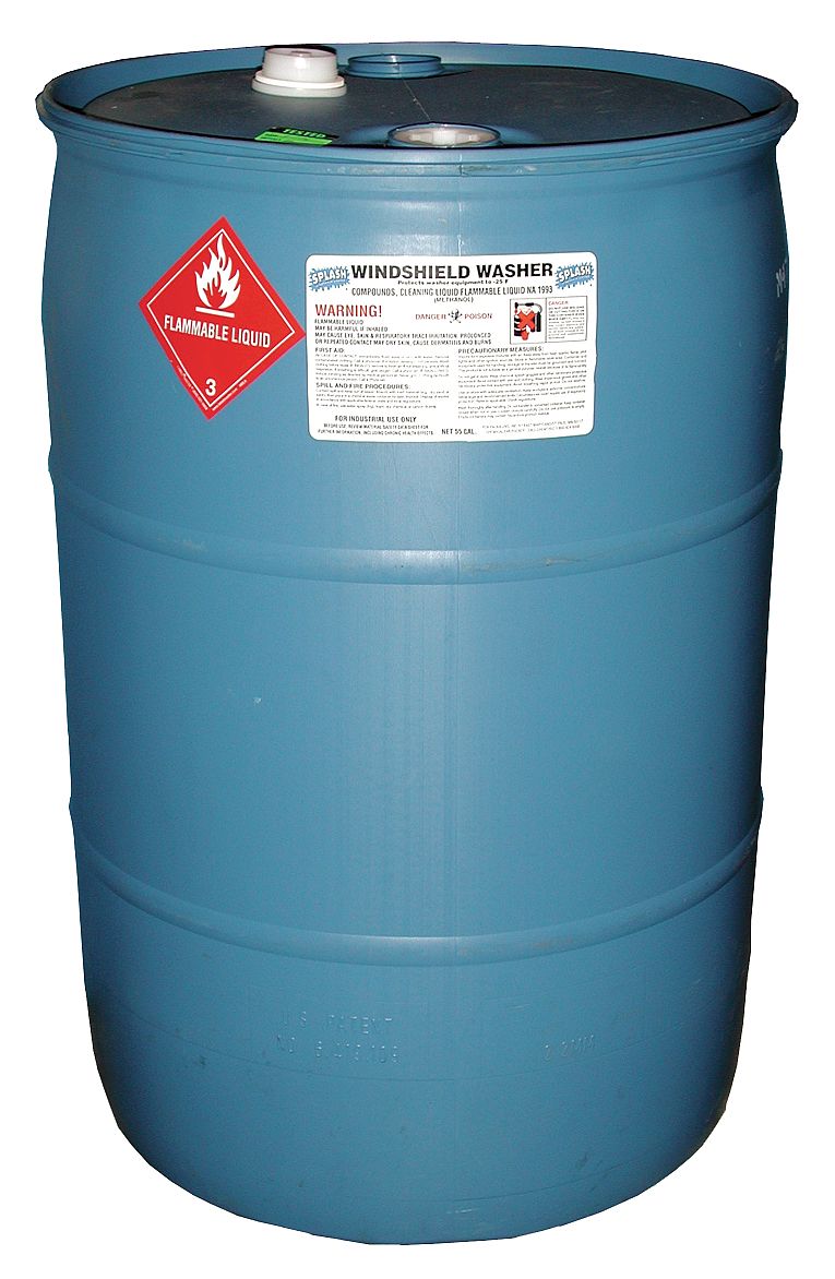 Windshield Washer Fluid Concentrate 55 gallon Drop Shipped