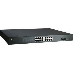 2 SFP Ports EtherWan EX26182 Web-Managed 18-port Gigabit PoE Switch w/ 